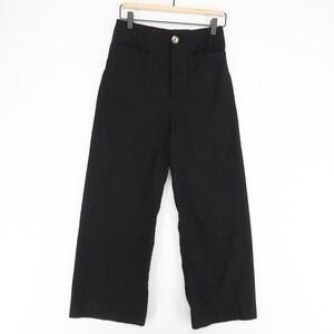 Anthropologie Wide-Leg Black Pants